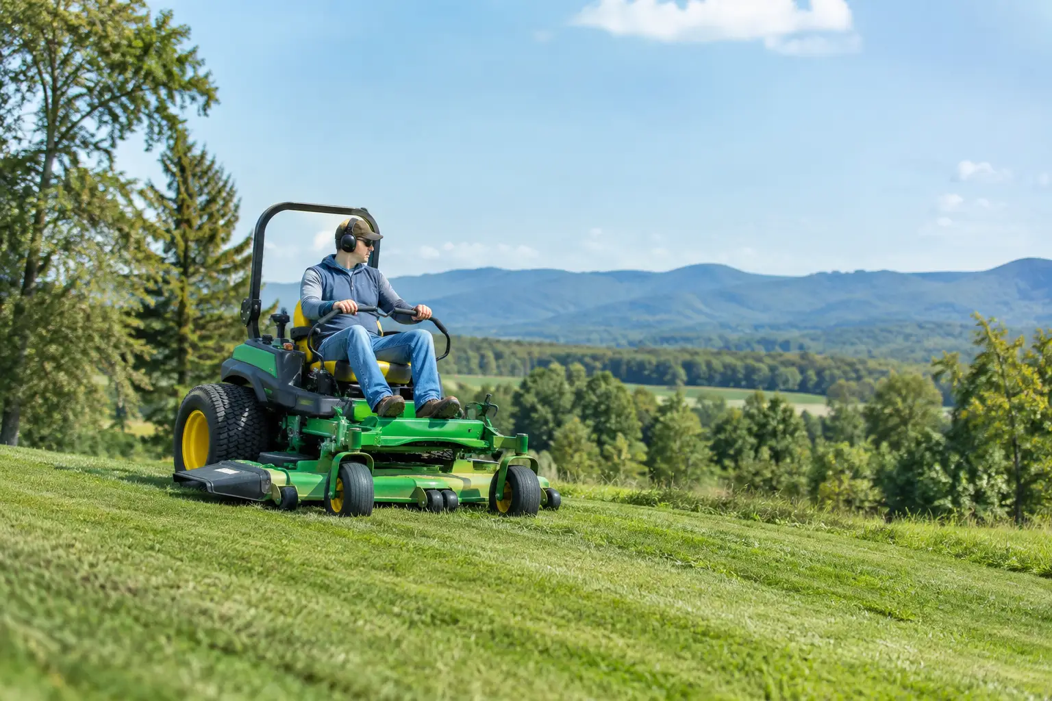 Ride On Mowing for Large, Difficult Properties